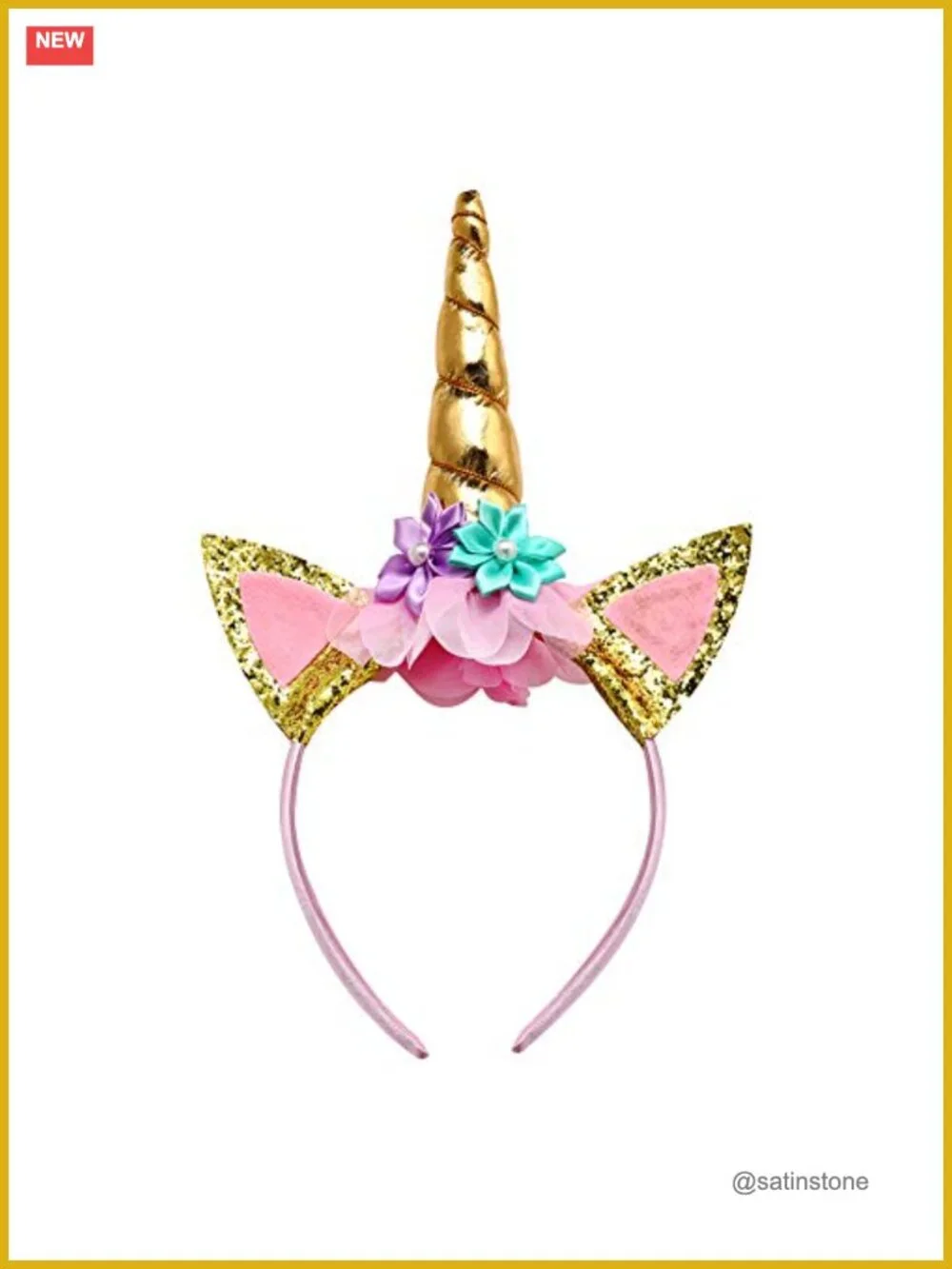 Sequin Unicorn Tutu Dress with Headband, Girls Birthday Party Costume